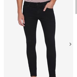 HT Denim stinger black skinny jeans
